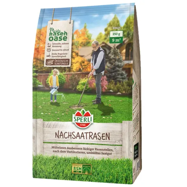 Sperli Nachsaat Rasensamen RSM 3.2 für ca. 9 m² - 250 g Sperli Nachsaat Rasensamen RSM 3.2 für ca. 9 m² - 250 g