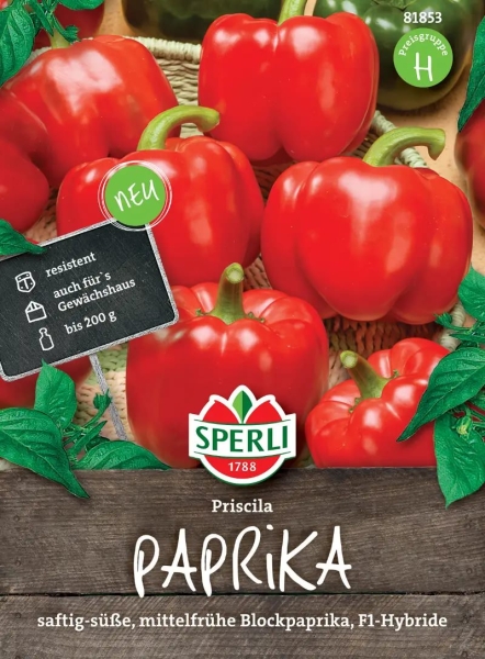 Sperli Paprika Priscila - Gemüsesamen