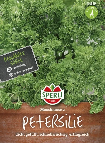 Sperli Petersilie Mooskrause 2 - Kräutersamen Sperli Petersilie Mooskrause 2 - Kräutersamen