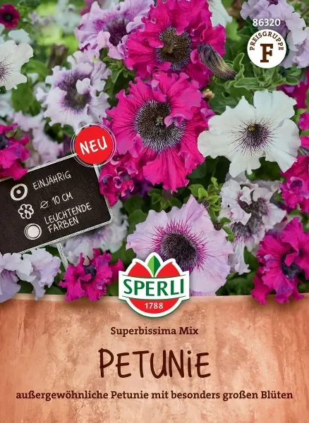 Sperli Petunien Superbissima Mix - Blumensamen Sperli Petunien Superbissima Mix - Blumensamen