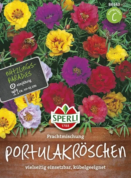 Sperli Portulakröschen Gefüllte Mischung - Blumensamen