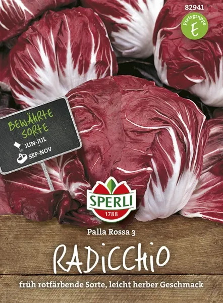 Sperli Radicchio Palla Rossa 3 - Gemüsesamen Sperli Radicchio Palla Rossa 3 - Gemüsesamen
