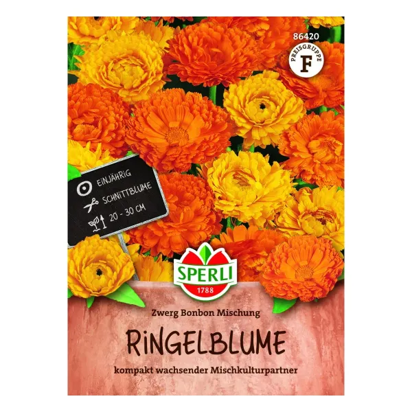 Sperli Ringelblume Zwerg Bonbon Mischung - 1 Portion