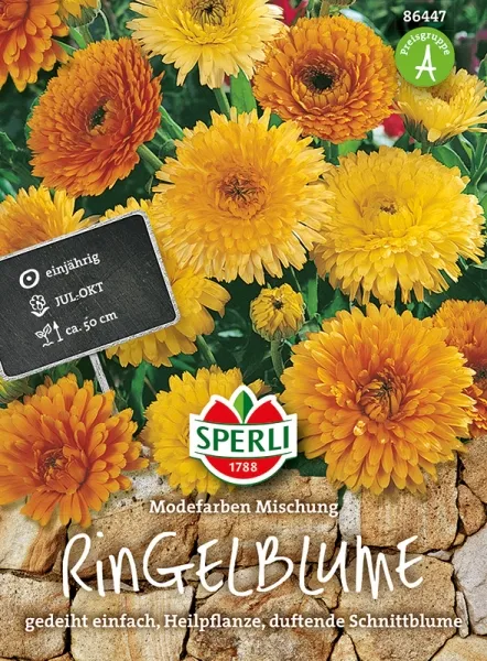 Sperli Ringelblumen Modefarben Mischung - Blumensamen Sperli Ringelblumen Modefarben Mischung - Blumensamen