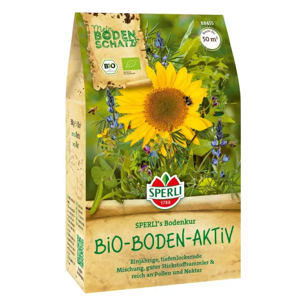 SPERLIs Bodenkur BIO-Boden-Aktiv 500 g - Blumensamen