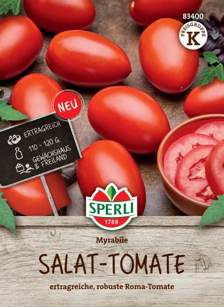Sperli Salat-Tomaten Myrabile F1 Hybride - Gemüsesamen Sperli Salat-Tomaten Myrabile F1 Hybride - Gemüsesamen