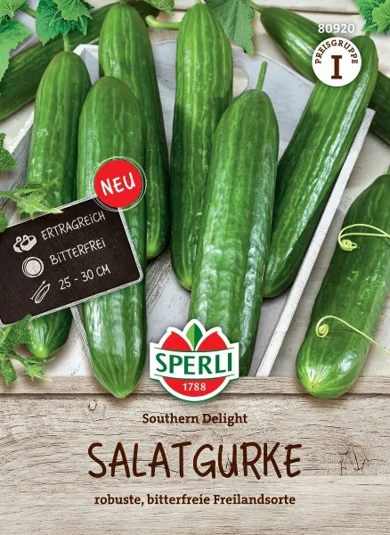 Sperli Salatgurken Southern Delight - Gemüsesamen Sperli Salatgurken Southern Delight - Gemüsesamen