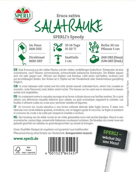 Sperli Salatrauke Speedy - Gemüsesamen