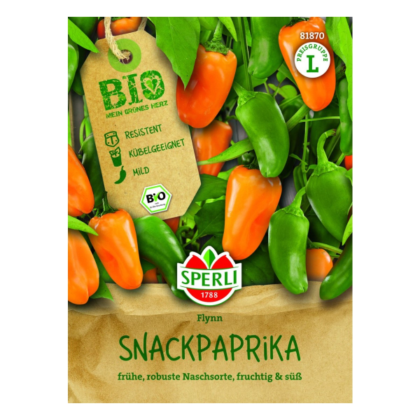 Sperli Snackpaprikasamen - 1 Portion