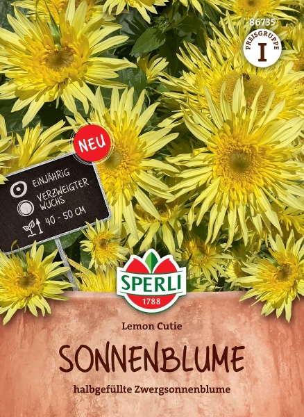 Sperli Sonnenblumen Lemon Cutie - Blumensamen