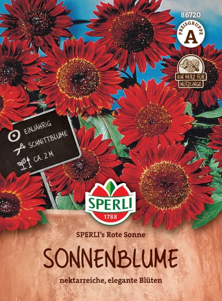 Sperli Sonnenblumen Rote Sonne rotbraun - Blumensamen