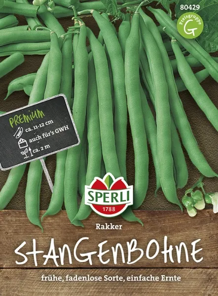 Sperli Stangenbohnen Rakker - Gemüsesamen