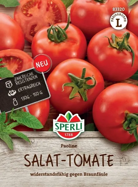 Sperli Tomaten Salattomate Paoline F1 - Hybride - Gemüsesamen Sperli Tomaten Salattomate Paoline F1 - Hybride - Gemüsesamen