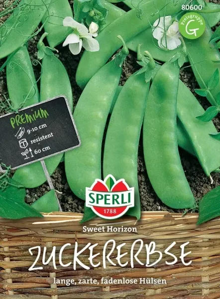 Sperli Zuckererbsen Sweet Horizon - Gemüsesamen Sperli Zuckererbsen Sweet Horizon - Gemüsesamen