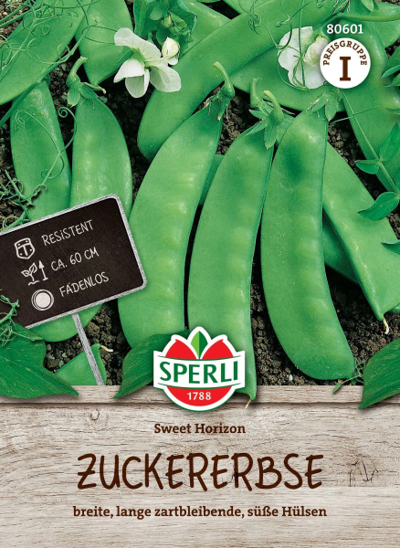 Sperli Zuckererbsen Sweet Horizon - Gemüsesamen