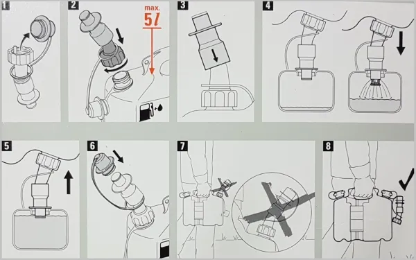 STIHL® Einfüllsystem für Kraftstoff - 0000 890 5005
