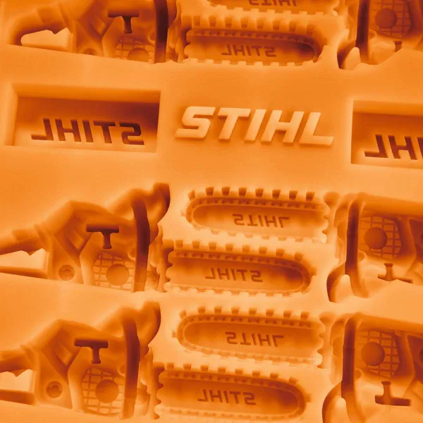 STIHL® Eiswürfelform Motorsäge Orange - 0421 600 0056