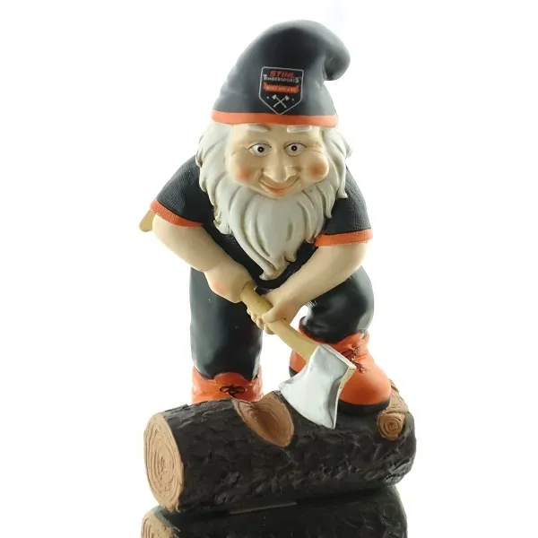 STIHL Gartenzwerg Timbersports Edition Kiss My Axe STIHL Gartenzwerg Timbersports Edition Kiss My Axe