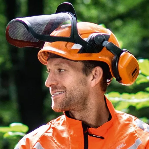STIHL Helmset Advance X-Vent Orange & Schwarz
