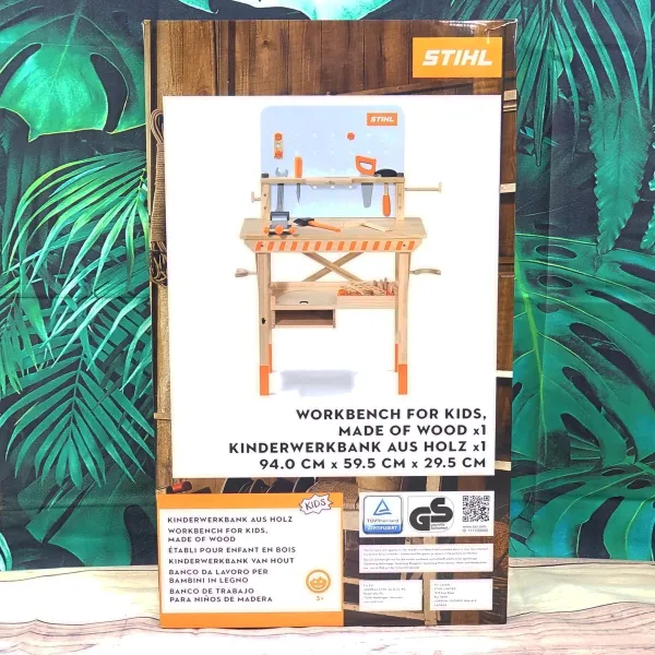 STIHL® Kinderwerkbank aus Holz