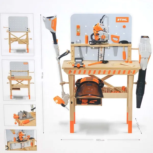 STIHL® Kinderwerkbank aus Holz