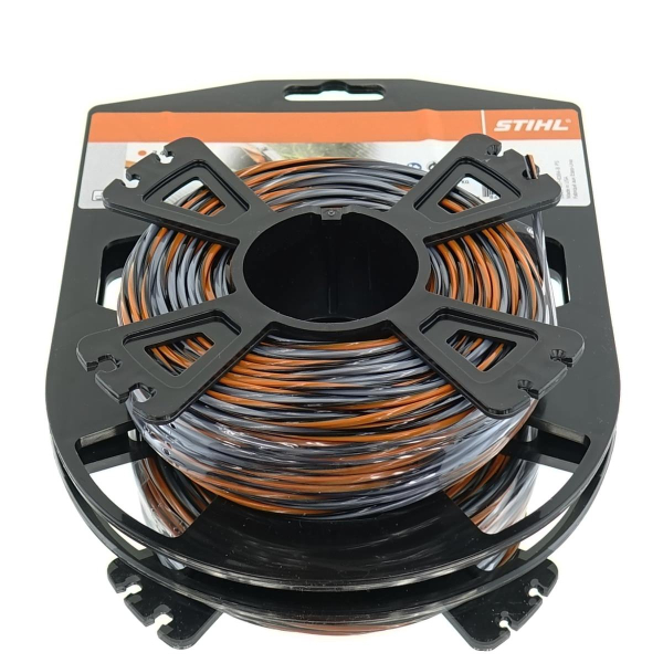 STIHL® Mähfaden CF3 Pro Orange-Schwarz Ø 2,4 mm x 35 Meter - 0000 930 4300