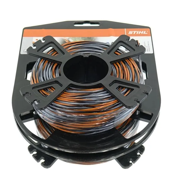 STIHL® Mähfaden CF3 Pro Orange-Schwarz Ø 2,4 mm x 35 Meter - 0000 930 4300