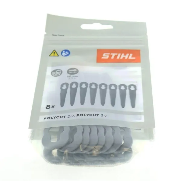 STIHL® PolyCut 8 Ersatzmesser für Mähköpfe PolyCut 2-2 & PolyCut 3-2 aus Kunststoff - 4008 007 1000