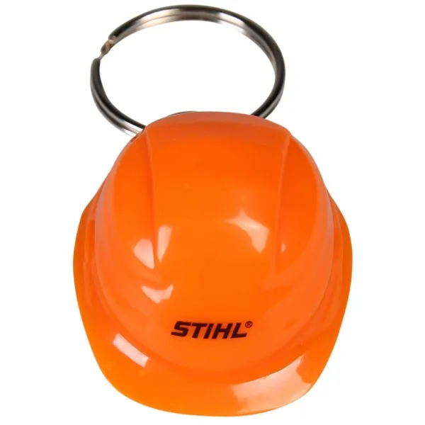 STIHL® Schlüsselanhänger Helm Orange 4 x 5 x 2,4 cm