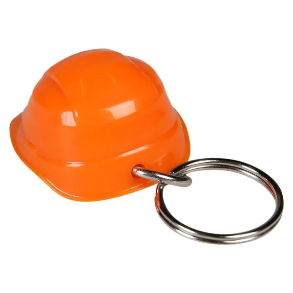 STIHL® Schlüsselanhänger Helm Orange 4 x 5 x 2,4 cm