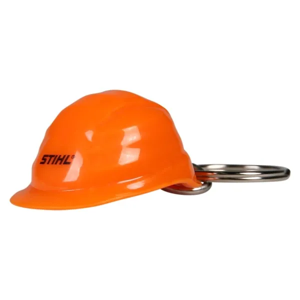 STIHL® Schlüsselanhänger Helm Orange 4 x 5 x 2,4 cm