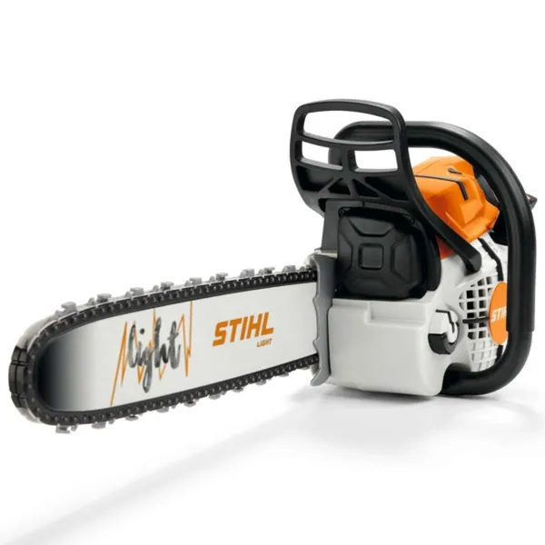 STIHL® Kinder Spielzeug-Motorkettensäge Orange & Weiß inklusive Batterien - 0421 600 0053