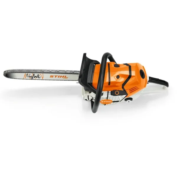 STIHL® Kinder Spielzeug-Motorkettensäge Orange & Weiß inklusive Batterien - 0421 600 0053