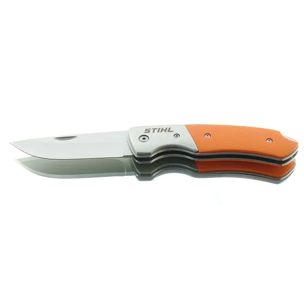STIHL Taschenmesser Orange & Silberfarben - 04216000108