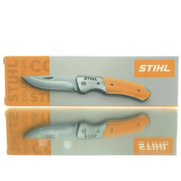 STIHL Taschenmesser Orange & Silberfarben - 04216000108