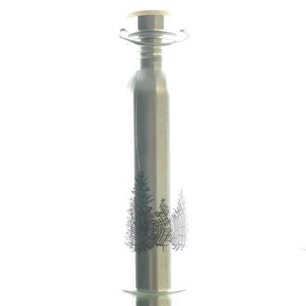 STIHL® Trinkflasche Silberfarben aus Metall 0,75 Liter - 0420 660 0010