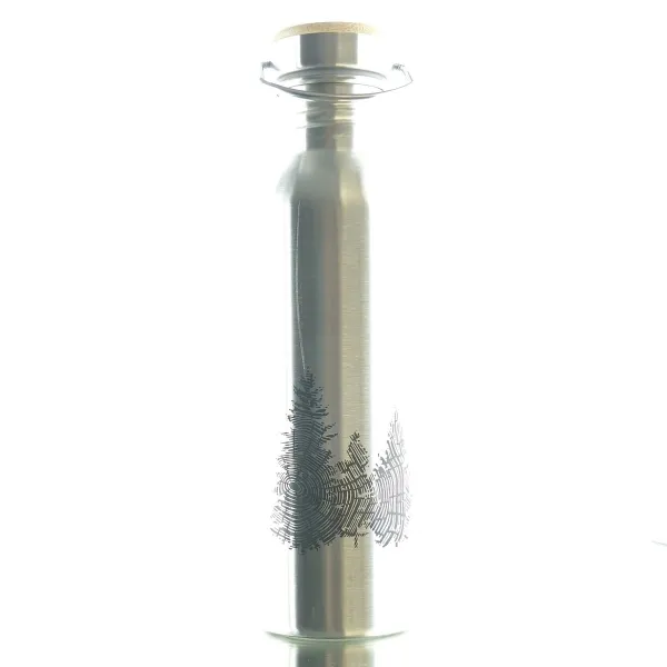 STIHL Trinkflasche Silberfarben aus Metall 0,75 Liter - 04206600010
