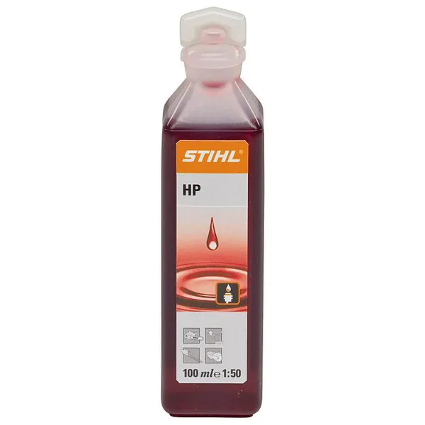 STIHL® Zweitaktmotorenöl HP 1:50 - 100 ml - 0781 319 8401 STIHL® Zweitaktmotorenöl HP 1:50 - 100 ml - 0781 319 8401