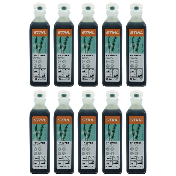 10 x STIHL® Zweitaktöl HP Super 100 ml