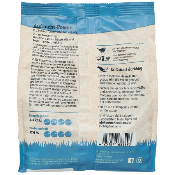 Stroetmann Elles Aufzucht-Power 750 g - Wildvogelfutter