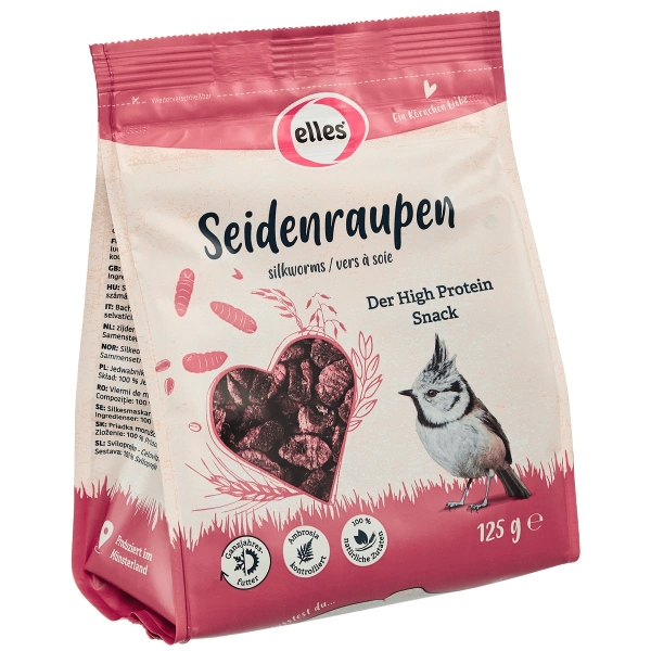 Stroetmann Elles Seidenraupen 125 g - Wildvogelfutter