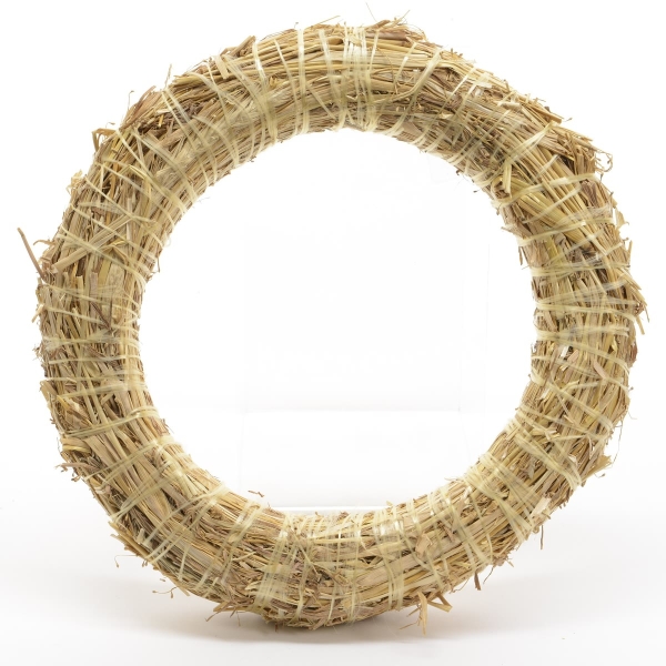Strohkranz Natur - Ø 30 cm