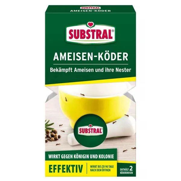 SUBSTRAL® Ameisenköder - 2 Stück Packung