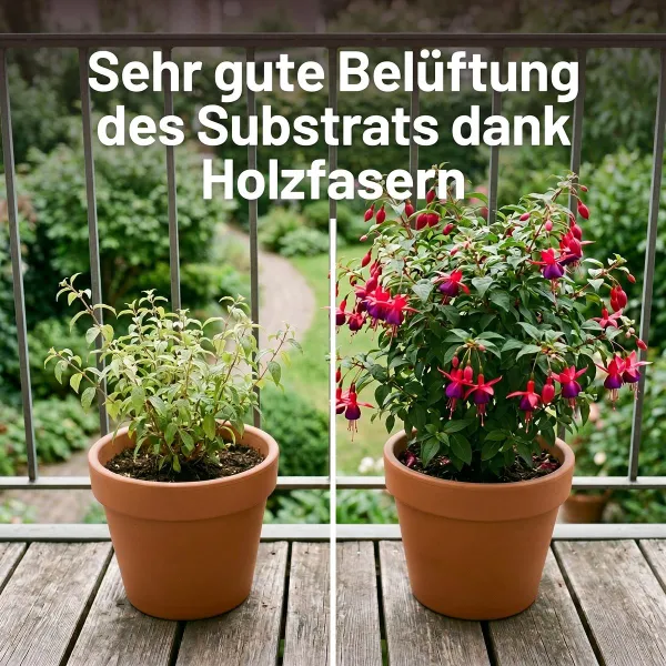 SUBSTRAL® Balkon- und Kübelpflanzenerde torffrei - 40 Liter