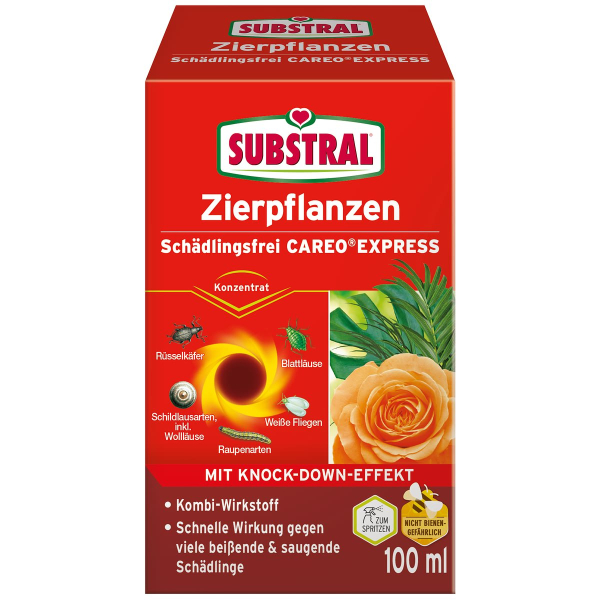 SUBSTRAL® CAREO® Zierpflanzen Schädlingsfrei EXPRESS Konzentrat - 100 ml