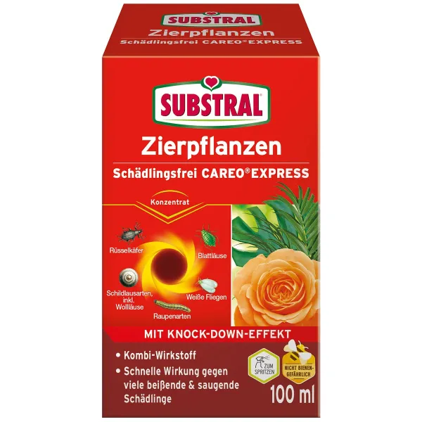 SUBSTRAL® CAREO® Zierpflanzen Schädlingsfrei EXPRESS Konzentrat - 100 ml