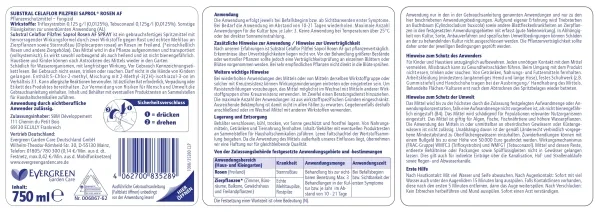 SUBSTRAL® CELAFLOR® Pilzfrei Saprol® Rosen AF anwendungsfertig - 750 ml