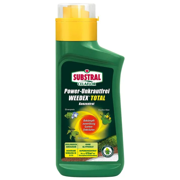 SUBSTRAL® CELAFLOR® Power-Unkrautfrei WEEDEX® TOTAL Konzentrat - 380 ml SUBSTRAL® CELAFLOR® Power-Unkrautfrei WEEDEX® TOTAL Konzentrat - 380 ml