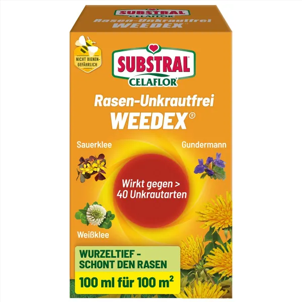 SUBSTRAL® CELAFLOR® Rasen-Unkrautfrei WEEDEX für bis zu 100 m² - 100 ml SUBSTRAL® CELAFLOR® Rasen-Unkrautfrei WEEDEX für bis zu 100 m² - 100 ml