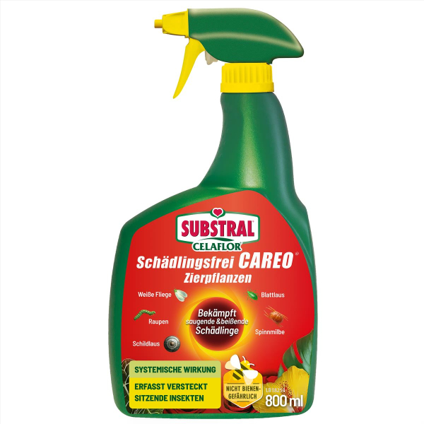 SUBSTRAL® CELAFLOR® Schädlingsfrei CAREO® Zierpflanzen Spray - 800 ml